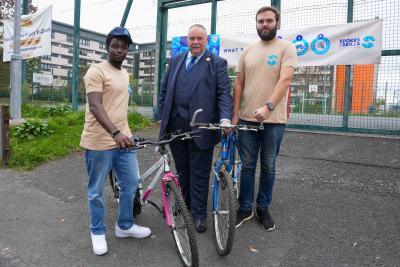 Helping people build new futures as they rebuild bikes