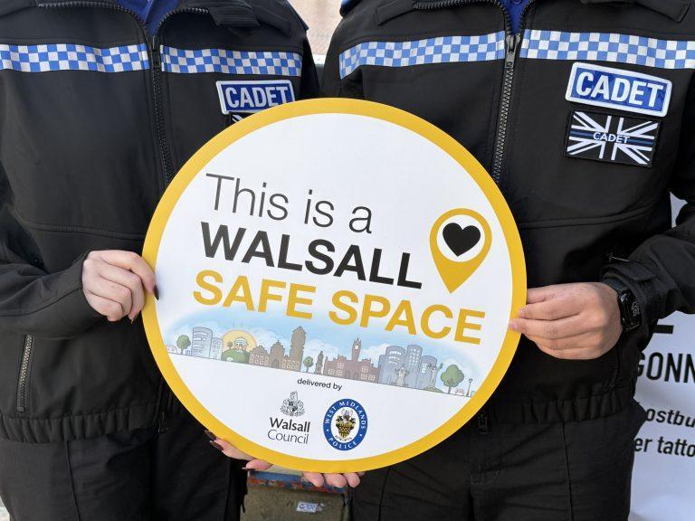 Safe spaces scheme launched in Walsall for children and young people