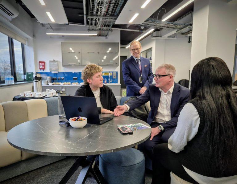 West Midlands Mayor Visits Bloxwich Launchpad to Celebrate Local Success and Support Future Growth