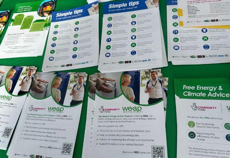 Walsall Council marks Big Energy Saving Week with free energy advice drop-in sessions