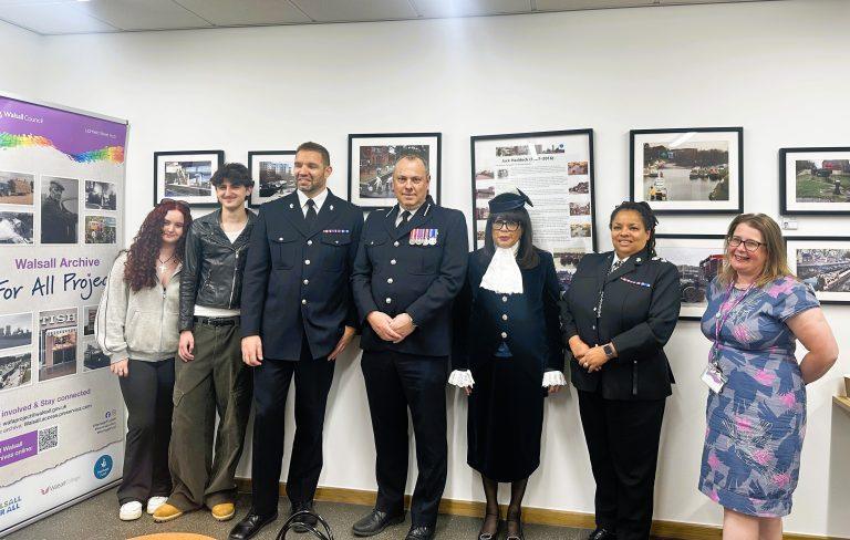 ‘Then and Now’: Walsall College Students recreate borough photos in New Exhibition