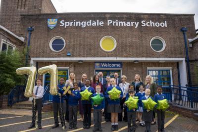 Pupils feel they belong at school praised by Ofsted
